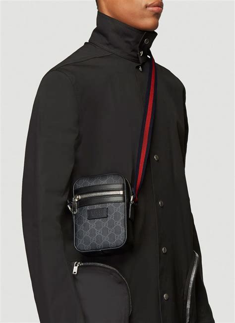 mens gucci crossbody bags|men's Gucci crossbody bag sale.